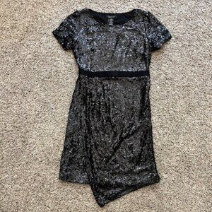 Miss Me Couture Black Sequin Dress Size Medium